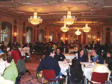 Blick in den Saal der Abendveranstaltung