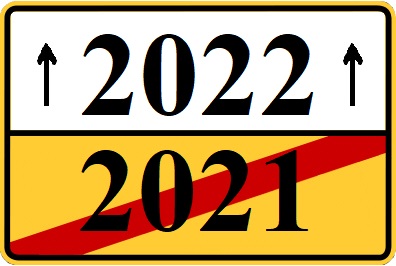 Symbolbild Jahreswechsel 2021/2022