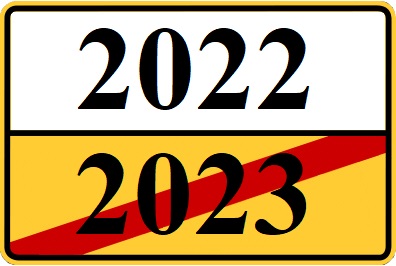 Symbolbild Jahreswechsel 2023-2023